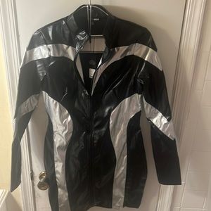 Angelica Leather Mini Dress